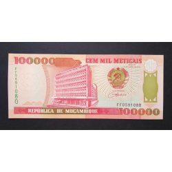 Mozambique 100000 Meticais 1993 aUNC