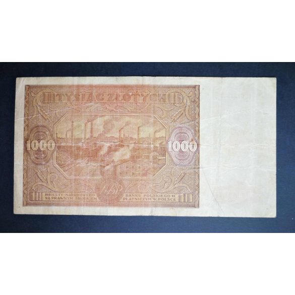 Poland 1000 Zlotych 1946 F