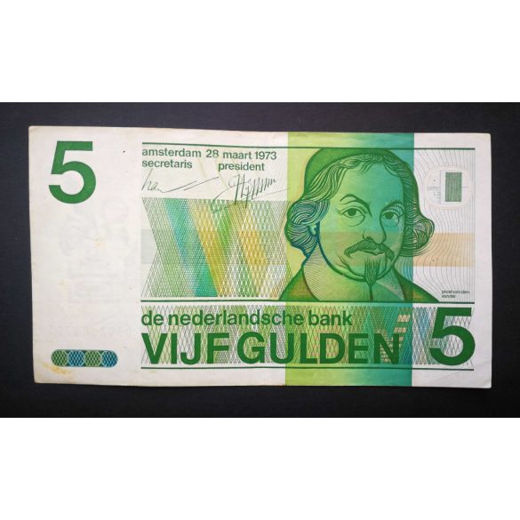 Netherlands 5 Gulden 1973 VF