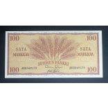Finland 100 Markkaa 1957 XF