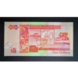 Belize 5 Dollars 2020 UNC 