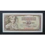 Yugoslavia 10 Dinara 1978 Unc