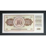 Yugoslavia 10 Dinara 1978 Unc