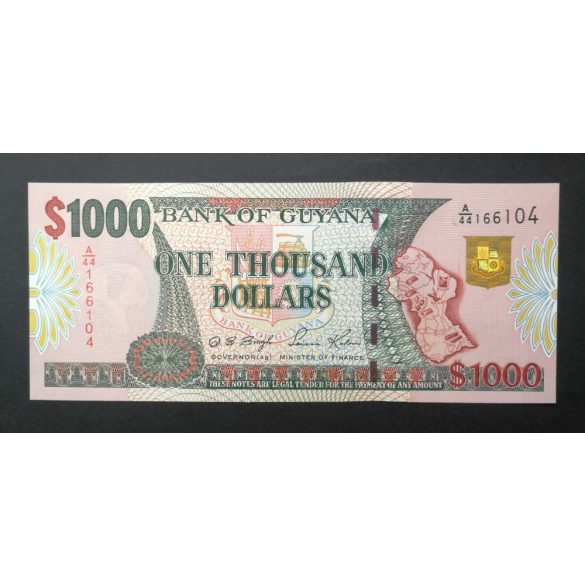 Guyana 1000 Dollars 2002 UNC