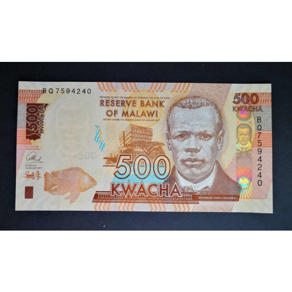 Malawi 500 Kwacha 2017 UNC