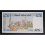 Dzsibuti 2000 Francs 2008 UNC 