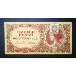 Hungary 10000 Pengő 1945 F+