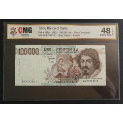   Olaszország 100000 Lire 1983 XF - CMG 48 minősített bankjegy