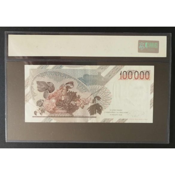 Italy 100000 Lire 1983 XF - Banknote certified CMG 48