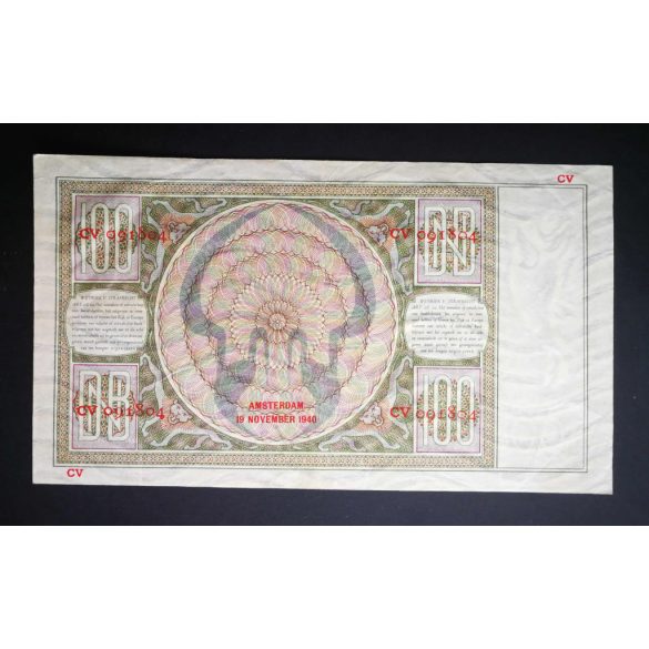 Hollandia 100 Gulden 1940 VF+