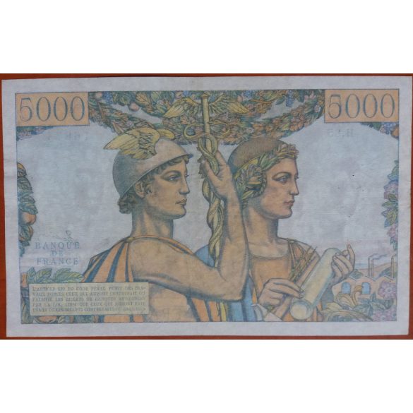 France 5000 Francs 1951 VF-