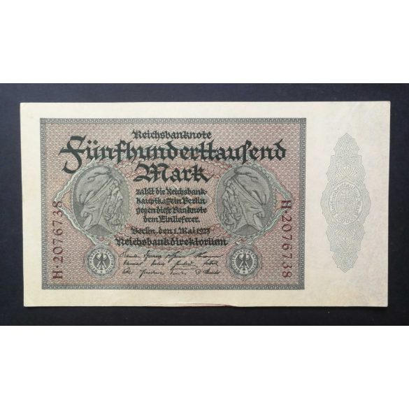 Germany 500000 Mark 1923 XF+