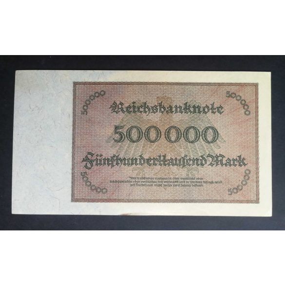 Germany 500000 Mark 1923 XF+