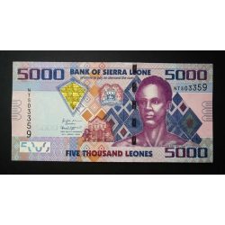 Sierra Leone 5000 Leones 2021 UNC 