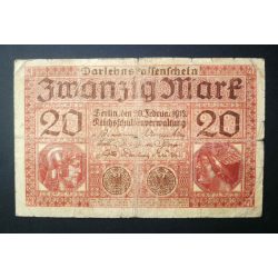 Germany 20 Mark 1918 VG