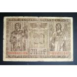Germany 20 Mark 1918 VG