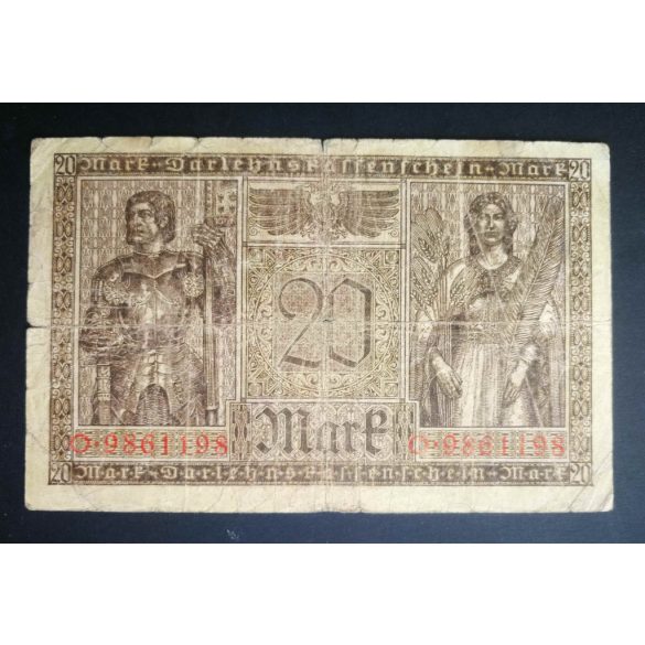 Germany 20 Mark 1918 VG