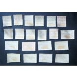 Hungary 1920 Wheat ears overprint on the Hungarian Soviet Republic (Magyar Posta (Harvester Parliament)) stamps * MH