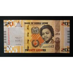 Sierra Leone 20 Leones 2022 UNC 