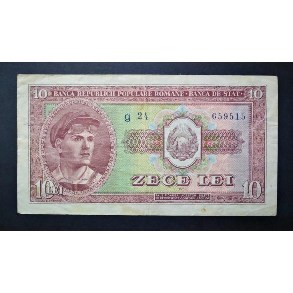 Románia 10 Lei 1952 VF-