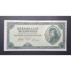 Hungary 100 million Milpengő 1946 VF+