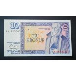 Iceland 10 Kronur 1961/81 Unc 
