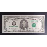 USA 5 Dollars 1988 UNC