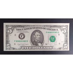 USA 5 Dollars 1988 UNC