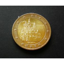 Németország 2 Euro 2012 Bayern A AUNC+