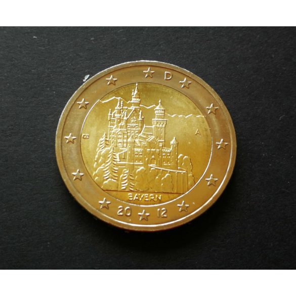 Németország 2 Euro 2012 Bayern A AUNC+