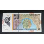 Macedonia 50 Denari 2018 UNC