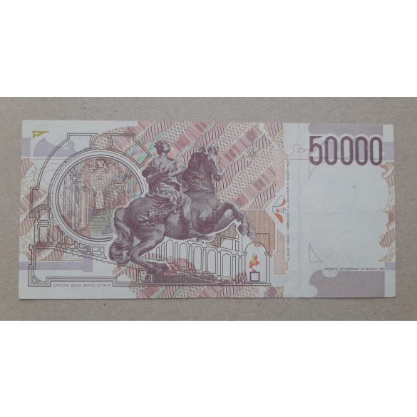 Italy 50000 Lire 1992 XF