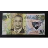 Botswana 10 Pula 2020/21 UNC