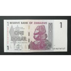 Zimbabwe 1 Dollar 2007 UNC