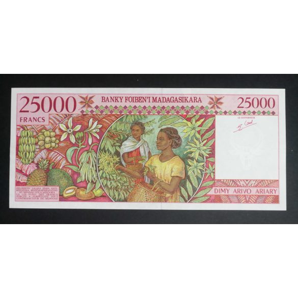 Madagaszkár 25000 Francs 1998 UNC-