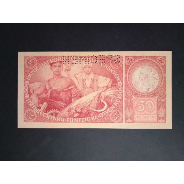 Czechoslovakia 50 Korun 1929 Specimen UNC- 