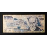 Mexikó 20 pesos 1992 F