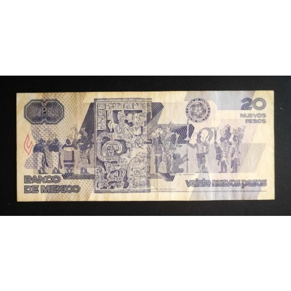 Mexikó 20 pesos 1992 F
