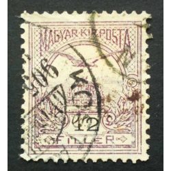 Hungary 1900 TURUL 12 F. perf. 12 : 11 3/4 KOSTA(JNICA) used
