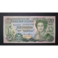 Falkland Islands 10 Pounds 2011 Unc-