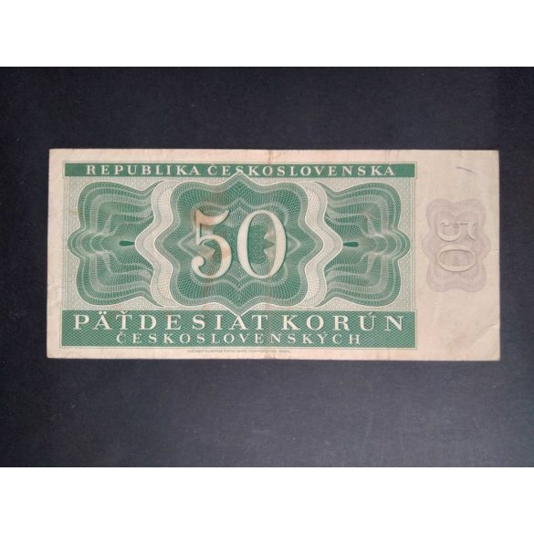 Czechoslovakia 50 Korun 1950 VF-