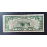 USA 5 Dollars 1934 F