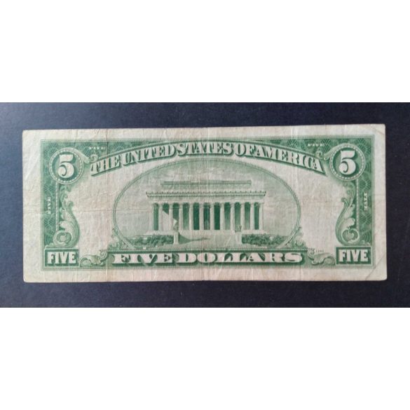 USA 5 Dollars 1934 F