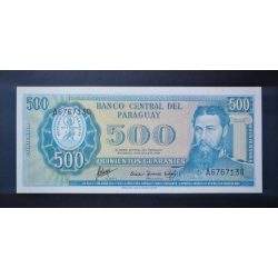Paraguay 500 Guaranies 1963 XF+