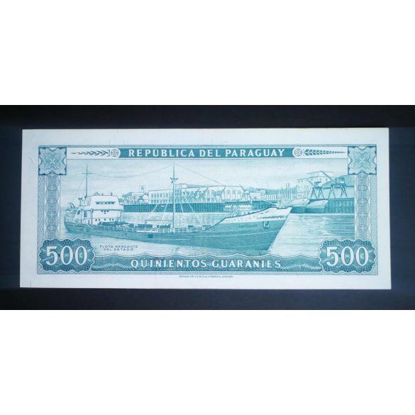 Paraguay 500 Guaranies 1963 XF+