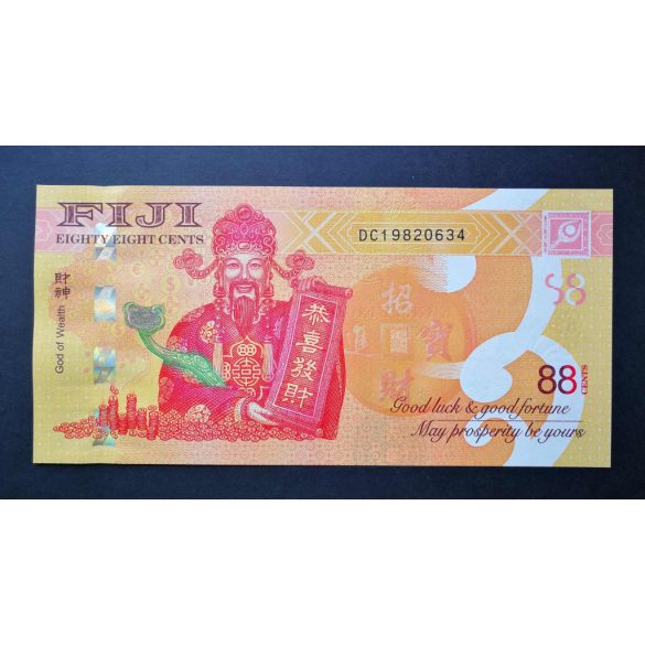 Fidzsi-szigetek 88 Cents 2022 UNC