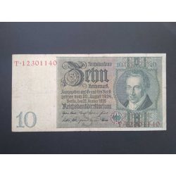 Németország 10 Reichsmark 1929 F