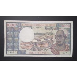 Congo 1000 Francs 1978 F+