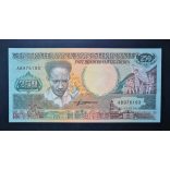 Suriname 250 Gulden 1988 Unc 