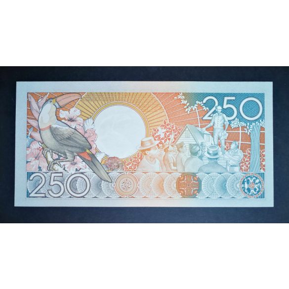 Suriname 250 Gulden 1988 Unc 